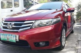 Honda City 2012 1.5E model, Top of the line