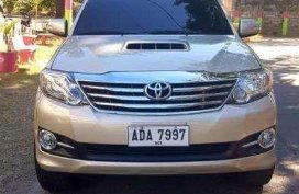 2015 MODEL Toyota Fortuner G for sale