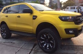 2016 Ford Everest 4x4 for sale