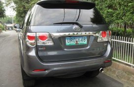 2013 Toyota Fortuner G Diesel for sale