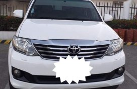 2012 Toyota fortuner g