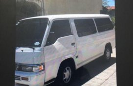 Selling Nissan Urvan 2012 Manual Diesel in Bacoor