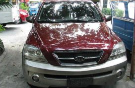 Red Kia Sorento 2005 at 122200 km for sale