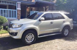 2nd Hand Toyota Fortuner 2013 Manual Diesel for sale in Laguna 