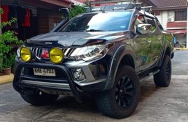 2nd Hand Mitsubishi Strada 2015 Automatic Diesel for sale in Mandaluyong