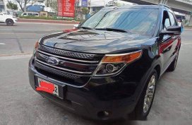 Black Ford Explorer 2014 Automatic Gasoline for sale