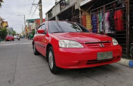 Used Honda Civic 2002 Automatic Gasoline for sale in Bacoor
