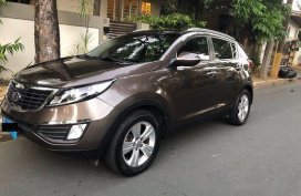 Brown Kia Sportage 2012 for sale 