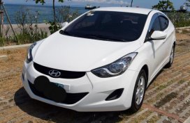 Selling Hyundai Elantra 2013 Manual Gasoline in Cebu City