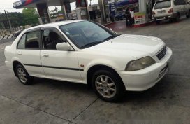 Selling White Honda City 1998 for sale in Manual