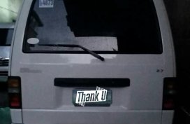 Selling White Nissan Urvan 2012 at 5347 km in Mandaluyong 