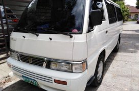 Selling Nissan Urvan 2013 Manual Diesel for sale in Guiguinto