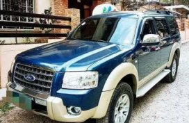 Selling Blue Ford Everest 2007 Automatic Diesel for sale in La Trinidad