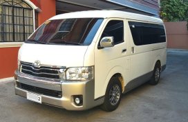 Selling Toyota Hiace 2016 at 30000 km in Quezon City