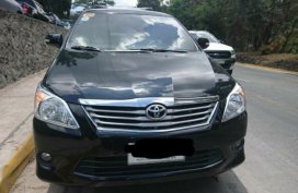 Selling Black Toyota Innova 2014 Manual Diesel in Paniqui