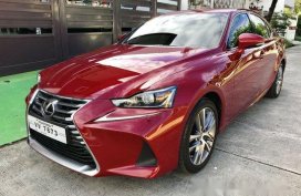 Sell Red 2017 Lexus Is 350 at 7500 km in Parañaque