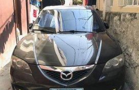 Selling Black Mazda 3 2007 in General Salipada K. Pendatun