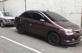 Selling Purple Honda City 2005 Automatic Gasoline 