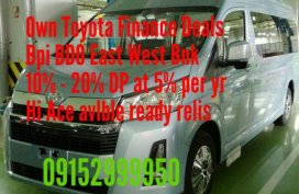 Brand New Toyota Hiace 2019 for sale in Manila