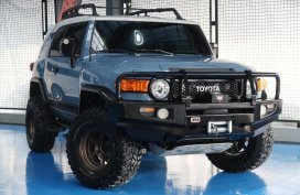 2nd Hand Toyota Fj Cruiser 2015 for sale in Quezon City