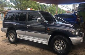 Selling Blue Mitsubishi Pajero 2001 in Lapu-Lapu