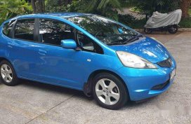 Selling Blue Honda Jazz 2009 at 100000 km in Binangonan