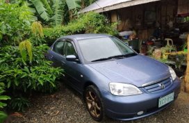 Selling Honda Civic 2003 Manual Gasoline in Dingras