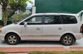 Sell White 2008 Hyundai Trajet Automatic Diesel at 127000 km