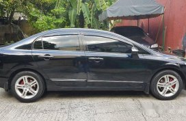 Black Honda Civic 2006 Automatic Gasoline for sale