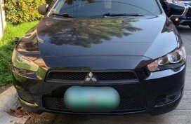 Selling Black Mitsubishi Lancer Ex 2012 Manual Gasoline at 80000 km 