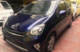 Sell Blue 2017 Toyota Wigo Automatic Gasoline in Quezon City