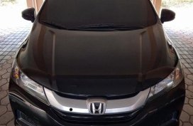 Black Honda City 2016 Manual Gasoline for sale in Quezon City