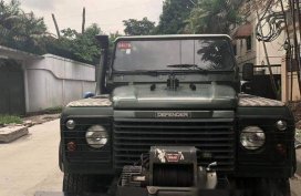 Selling Green Land Rover Defender 2001 Manual Diesel at 162000 km 
