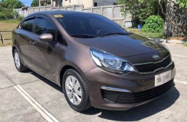 Selling Kia Rio 2017 Manual Gasoline in Cebu City