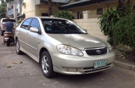 Toyota Corolla Altis 2002 at 110000 km for sale in Parañaque