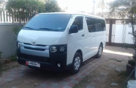 Toyota Hiace 2018 Manual Diesel for sale in Guiguinto
