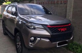 Toyota Fortuner 2016 at 30000 km for sale in Dasmariñas