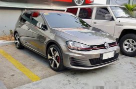 Grey Volkswagen Golf 2015 Automatic Gasoline for sale in Makati