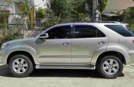 Sell Silver 2009 Toyota Fortuner Automatic Diesel at 60000 km in San Francisco