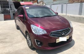 Selling Red Mitsubishi Mirage G4 2017 at 36000 km in Imus