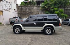 Selling Black Mitsubishi Pajero 1995 Manual Diesel in Quezon City