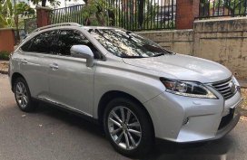 Silver Lexus Rx 350 2012 Automatic Gasoline for sale