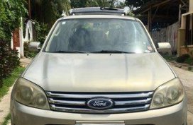 Beige Ford Escape 2010 at 122000 km for sale