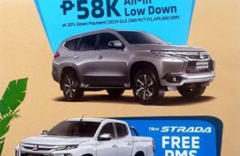 Selling Mitsubishi Montero Sport 2019 Manual Gasoline in Pasig