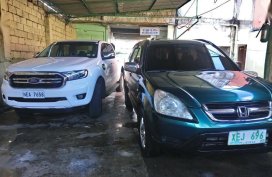Selling Honda Cr-V 2002 Manual Gasoline in Bacoor
