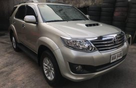Selling Toyota Fortuner 2014 Automatic Diesel in Quezon City