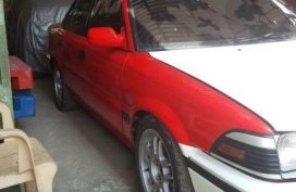 Red Toyota Corolla 2016 Manual for sale 