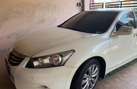 Pearl White Honda Accord 2012 for sale in Makati