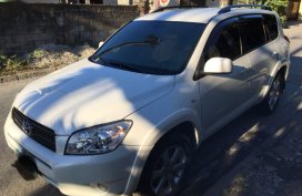 Pearl White Toyota Rav4 2008 for sale in San Jose Del Monte