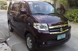 Red Suzuki Apv 2012 Manual for sale 